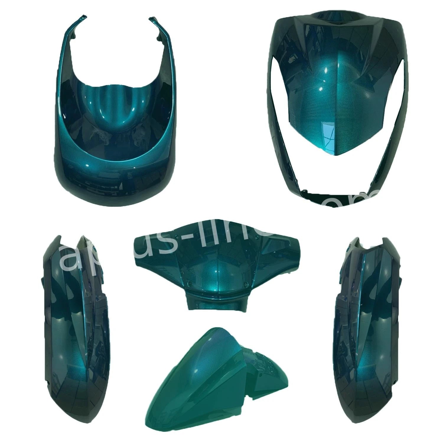 Plaatset Aplus Passend Op Peugeot Kisbee Blue Change Cameleon - AE-trading