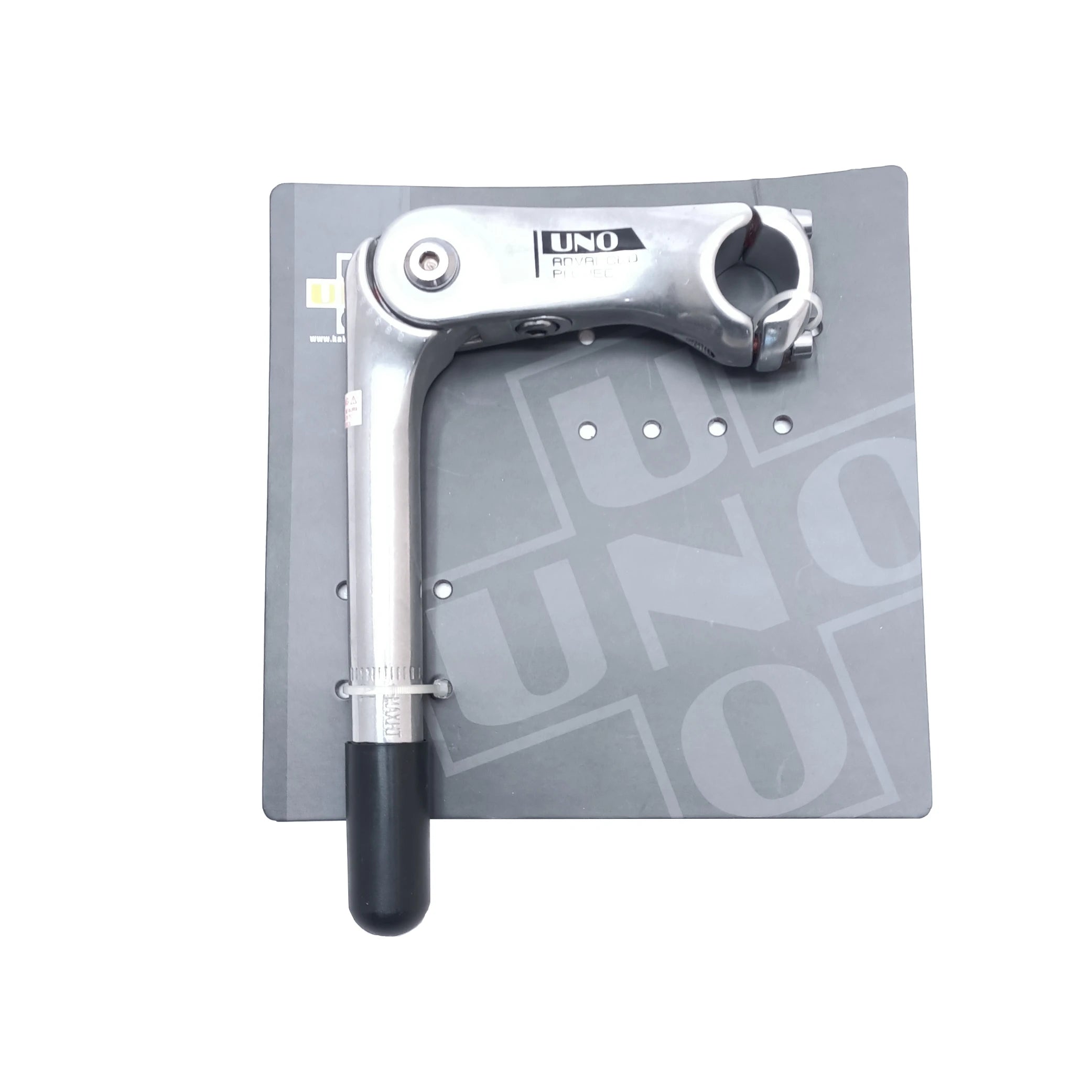 Stuurpen verstelbaar 110mm x 22.2mm- Zilver - AE-trading