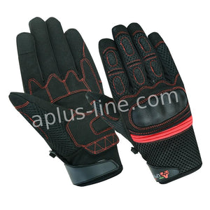 Handschoen Alpha Styling Citta Zwart/Rood S (Netto Prijs) - AE-trading