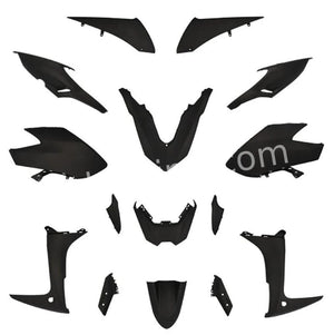 Plaatset Aplus Passend Op Yamaha Tmax 560 (2020 2021) 15 Delig Mat Zwart - AE-trading