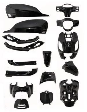 Plaatset Aplus Passend Op Sym Fiddle Iii 16 Delig Glans Zwart - AE-trading