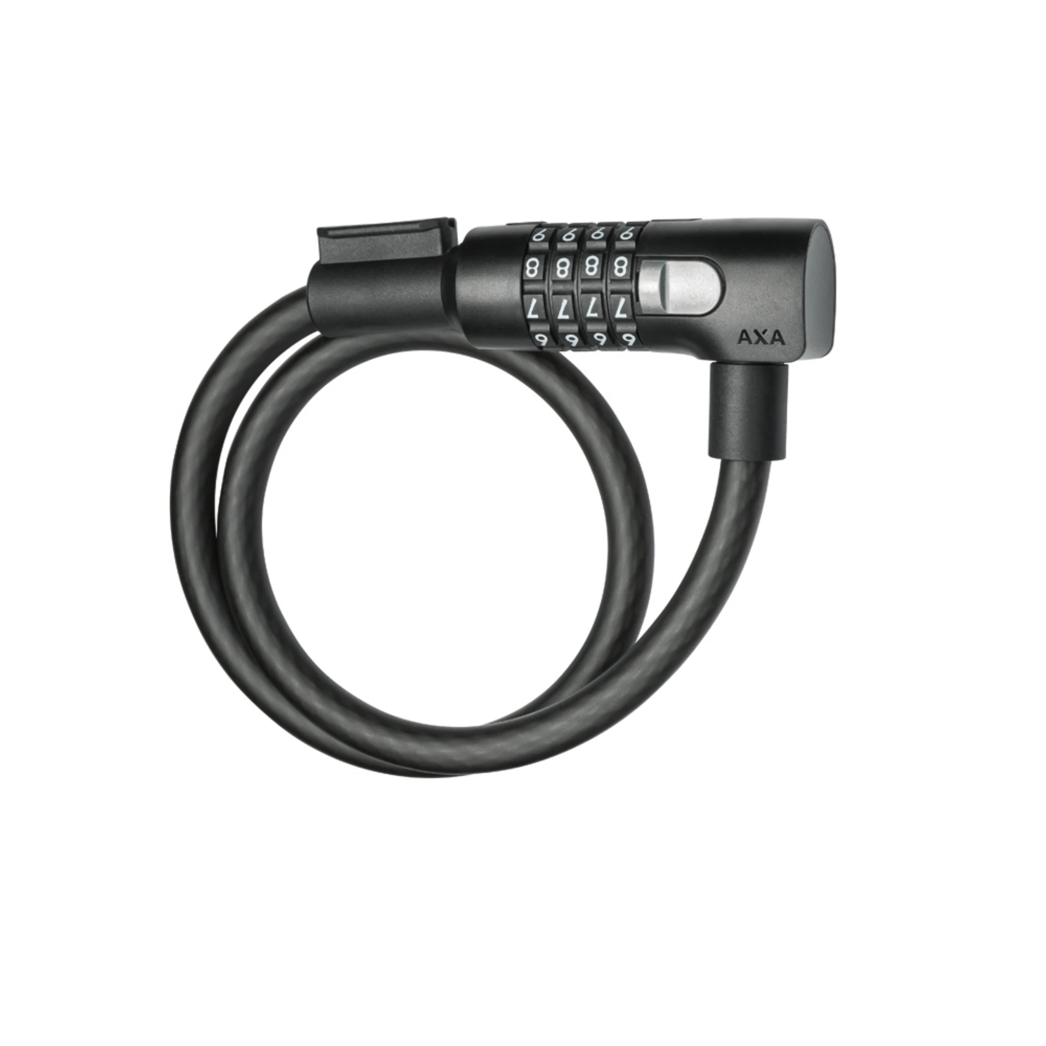 Axa Kabelslot Resolute C12x65cm, zwart. cijfercode (hangverpakking). Beveiligingsniveau 5 - AE-trading