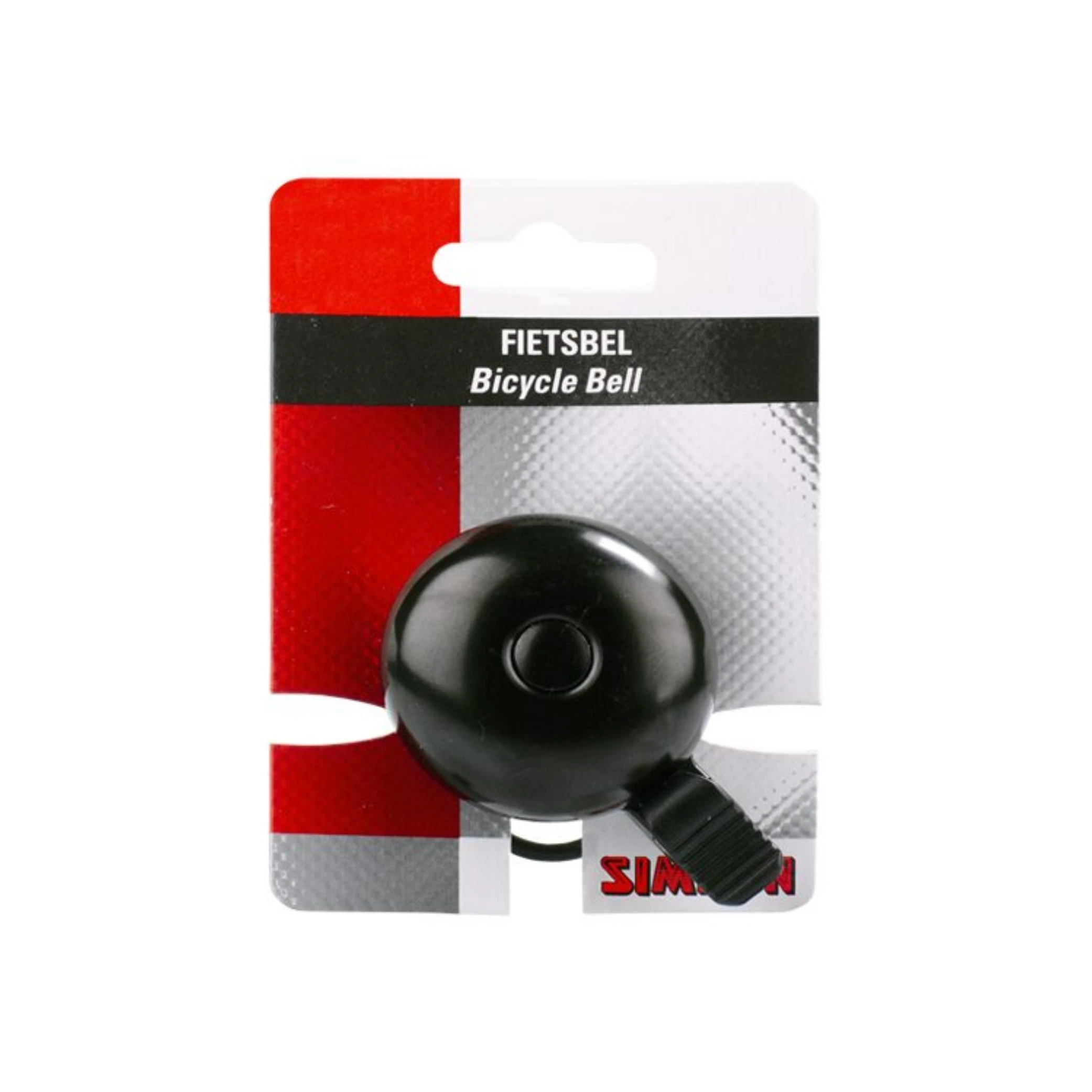 Simson Bel Race, rubber elastiek bevestiging, zwart - AE-trading