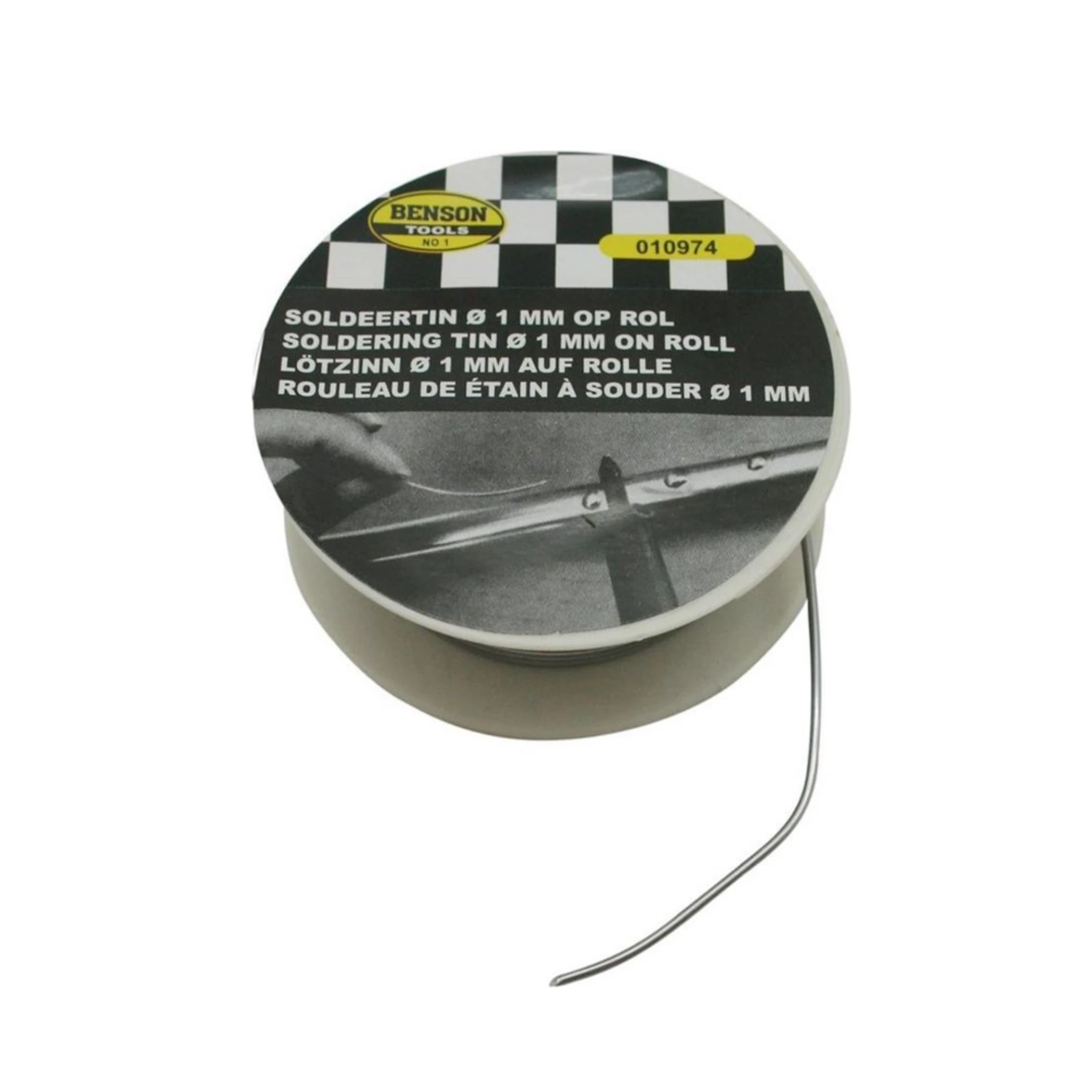 Benson soldeertin op rol 1mm 60gr. - AE-trading