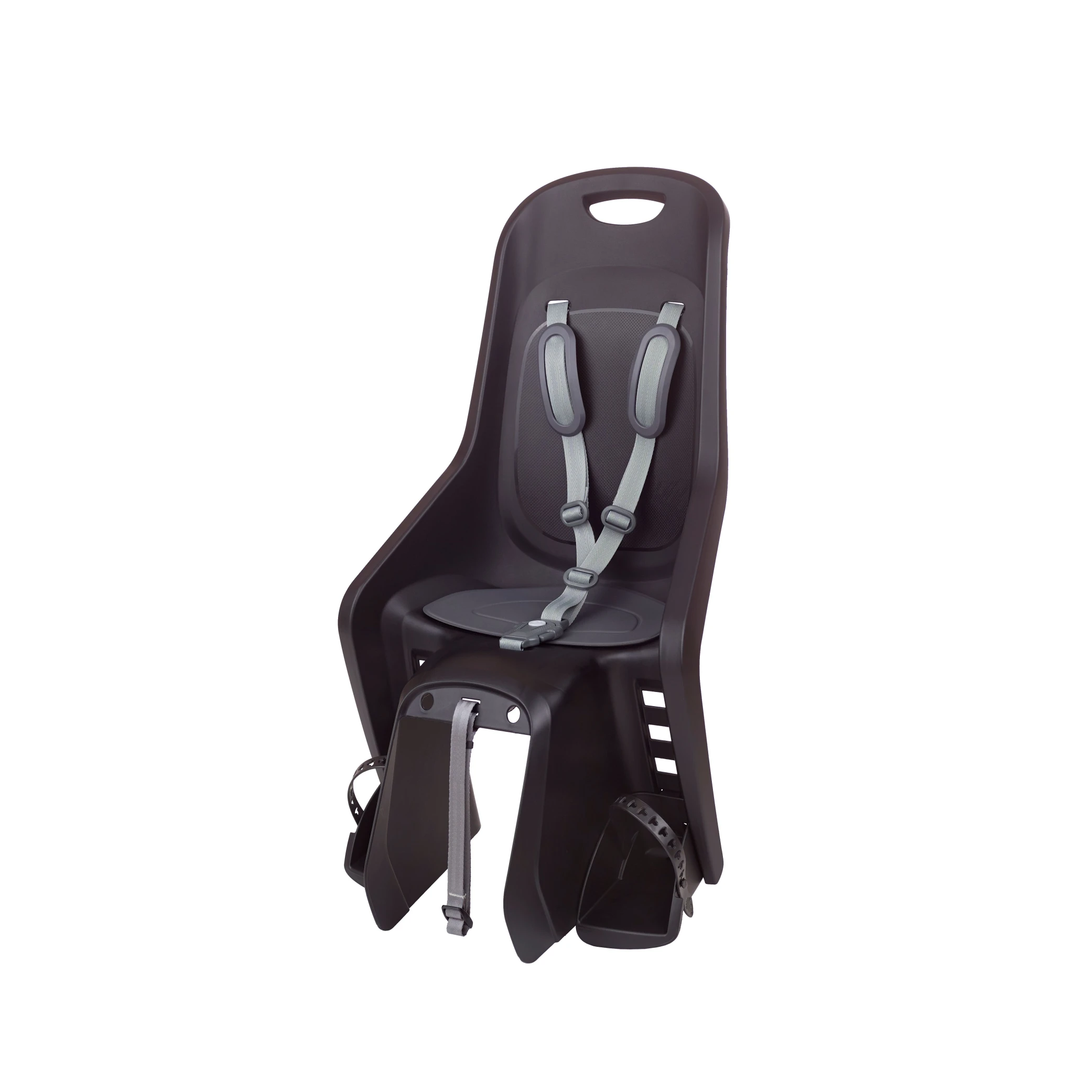 Polisport Bubbly Maxi Mik HD compatible achterzitje, dragermontage. Kleur: zwart/donkergrijs. (Geleverd zonder MIK carrier plate art 5406) - AE-trading