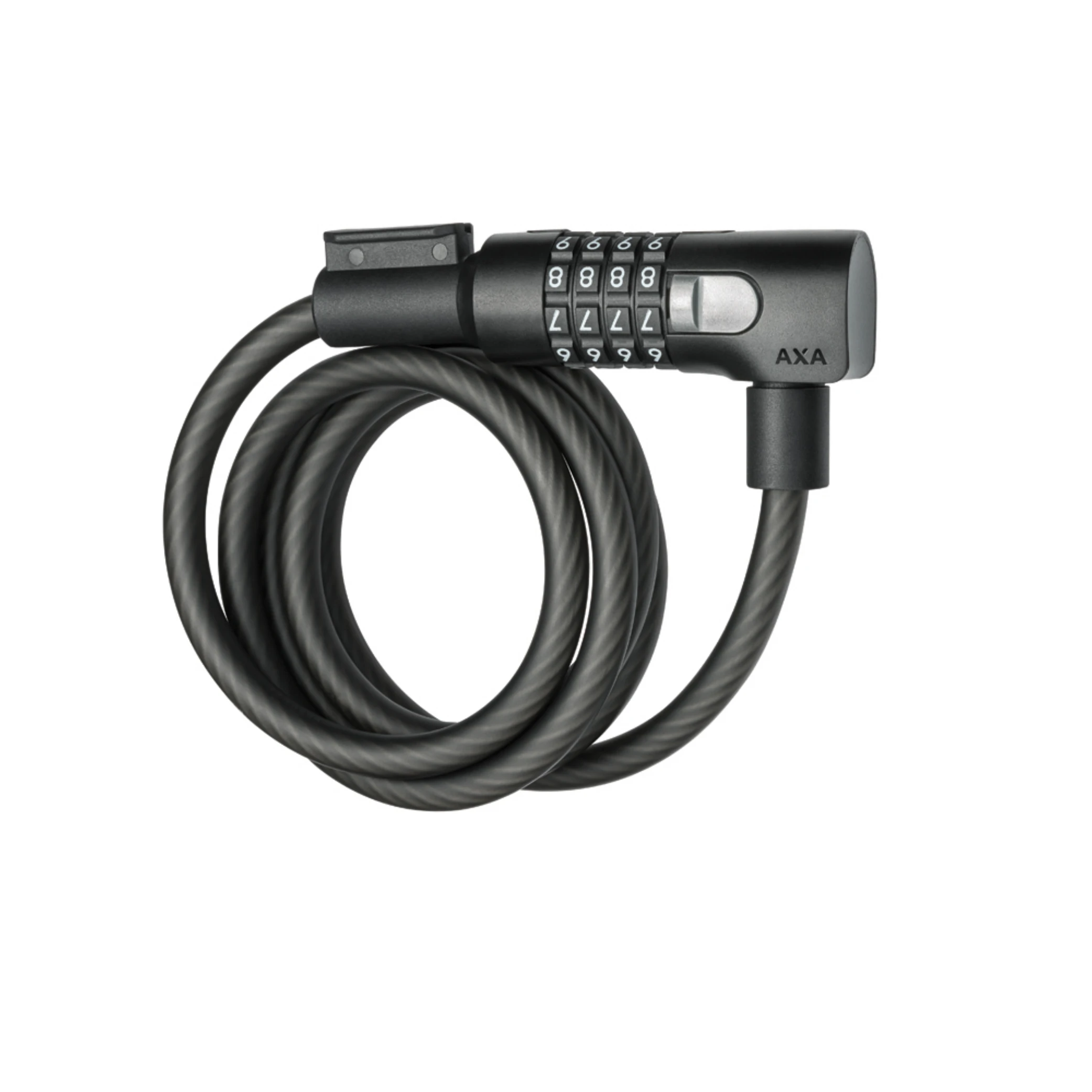 Axa Kabelslot Resolute C10x150cm, zwart. cijfercode (hangverpakking). Beveiligingsniveau 4 - AE-trading