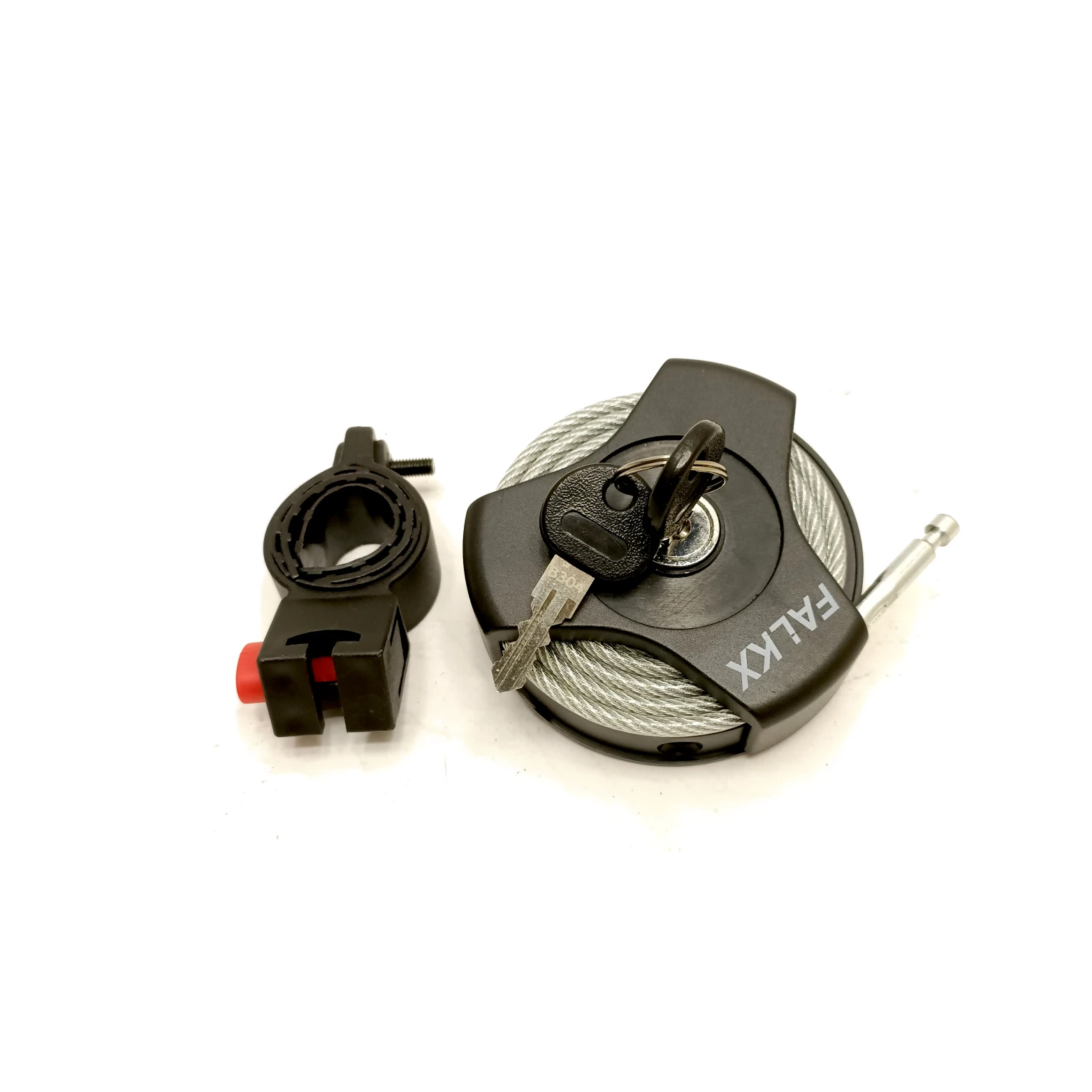 FALKX Multi Function oprolslot. 100cmx4mm kabel, zwart - AE-trading
