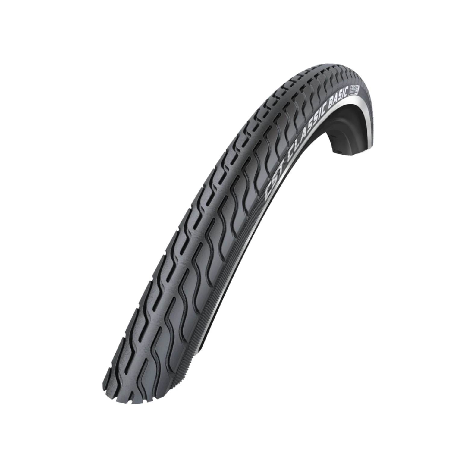Buitenband: CST Classic Basic Kleur: zwart met reflectie Maat: 28x1 1/2 ETRTO 40-635 - AE-trading
