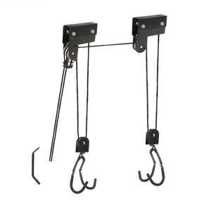 M-Wave fietslift, zwart, voor plafond hoogte tot 4m. max liftgewicht 57Kg - AE-trading