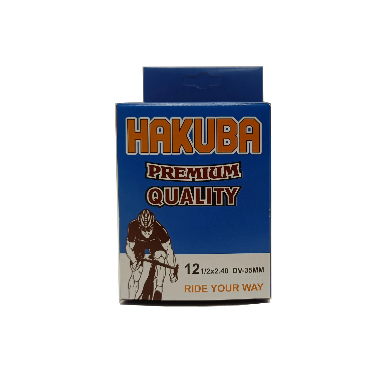 Hakuba Binnenband 12x1/2x2 1/4 ETRTO 47/62-203, Ventiel: Dunlop Blitz/Holland ventiel 35mm - AE-trading
