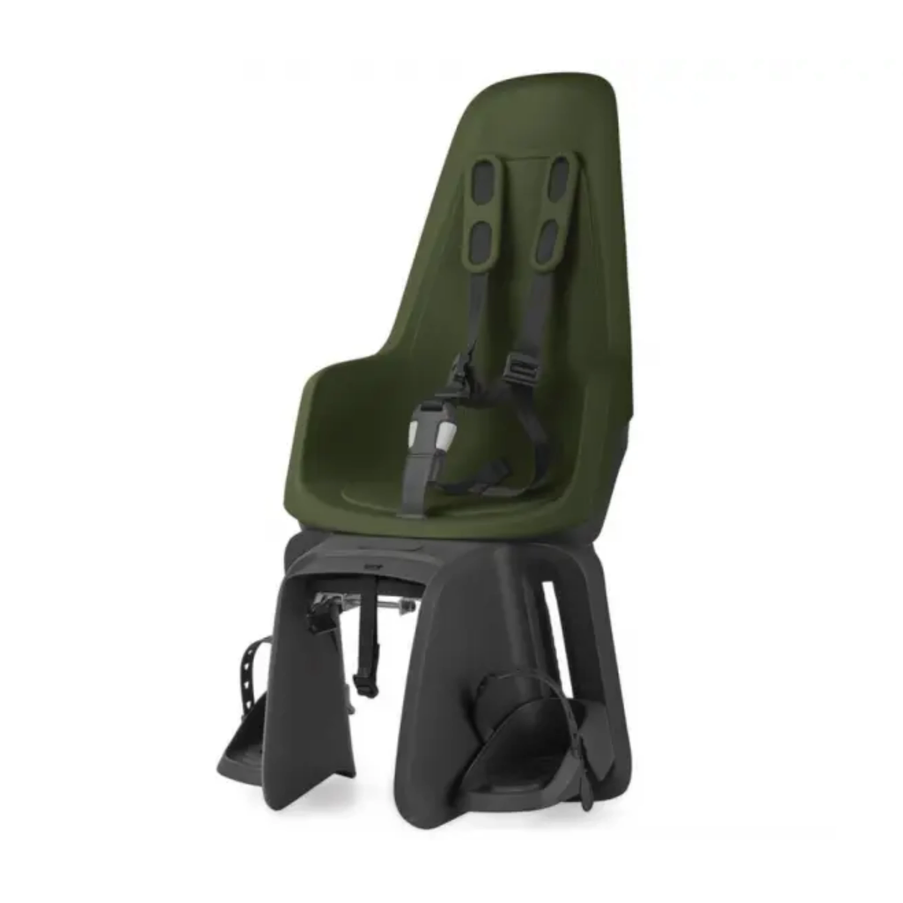 Bobike One achterzitje, drager montage. Kleur Olive green - AE-trading