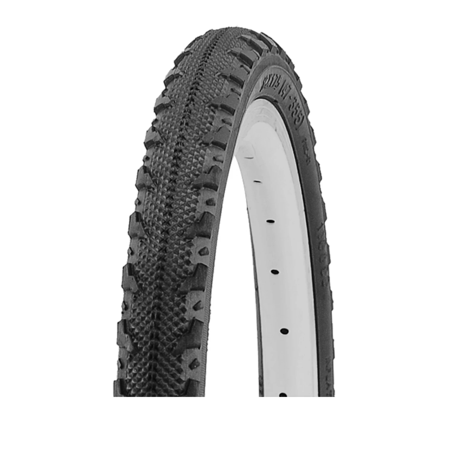 Buitenband: Hakuba Kleur: zwart zonder reflectie Maat: 16x1.75, ETRTO 47-305 - AE-trading