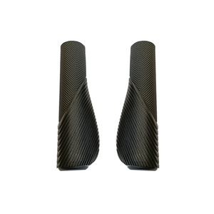 FALKX Black Tone handvatten, zwart. Lengte 135/135mm (werkplaatsverpakking) - AE-trading