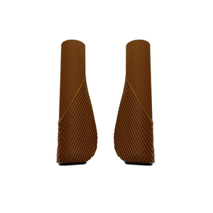 FALKX Brown Tone handvatten, bruin. Lengte 135/135mm (werkplaatsverpakking) - AE-trading