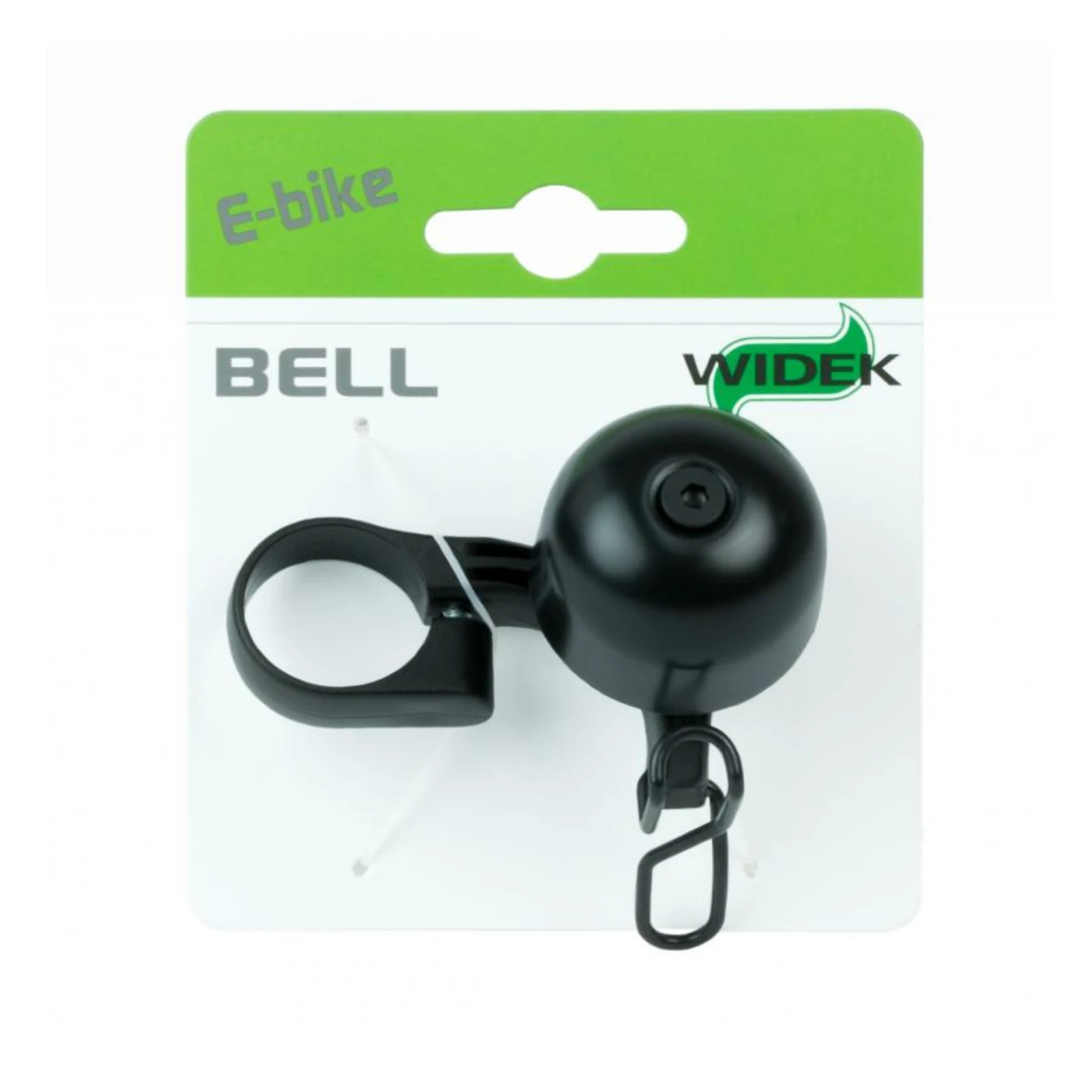 Widek bel E-bike 'all black' met speciale beugel (hangverpakking). - AE-trading