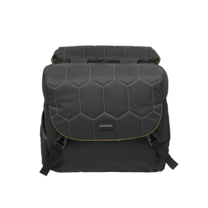 New Looxs Mondi Joy double, Dubbelle tas. Afmeting: (2x) 37x32x16 ) totaal inhoud: 38L, kleur: Quilted black - AE-trading