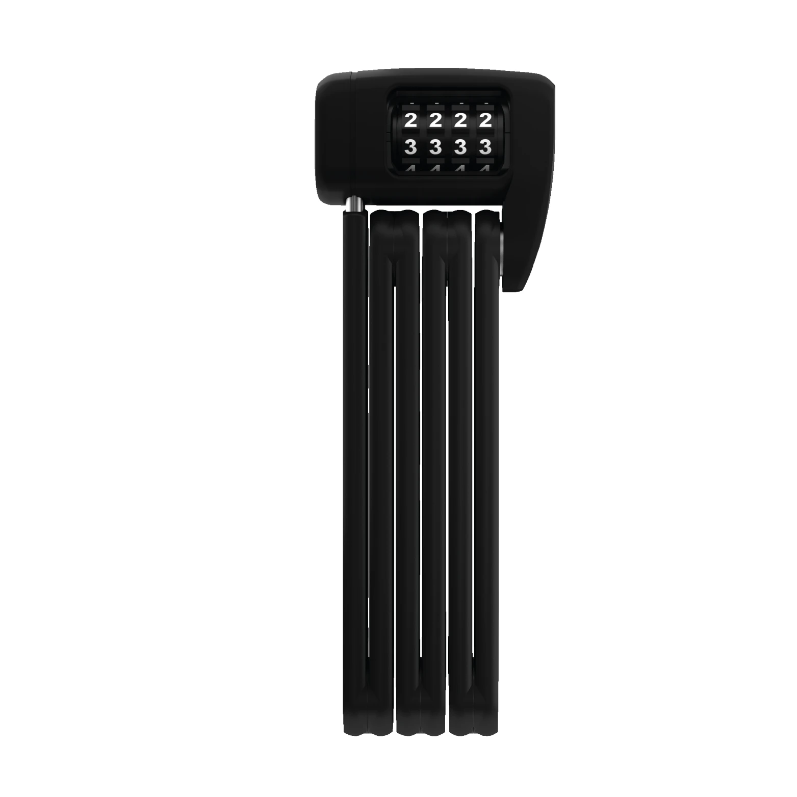 Abus Vouwslot Bordo combo lite 6055C/85 SH (incl. slot houder) zwart. Security Level 7 - AE-trading