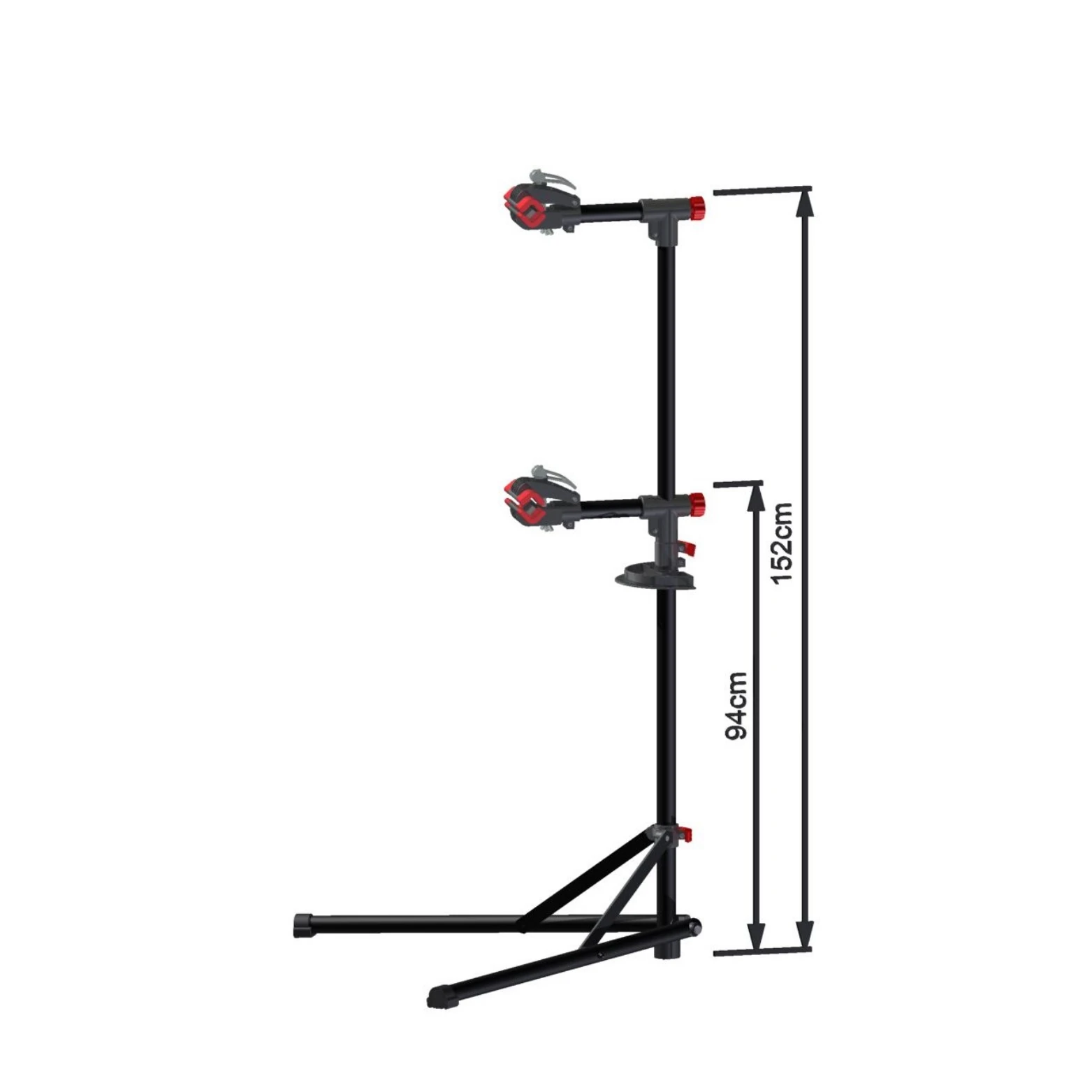 IceToolz Franky reparatie standaard, opklapbaar. 360gr draaibaar, in hoogte verstelbaar, geschikt voor fietsen tot 20Kg en wordt geleverd incl handige draagtas - AE-trading