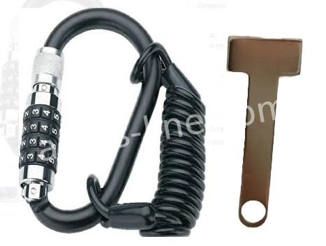 Haakslot Met Code Tbv Helm, Kickstep - AE-trading