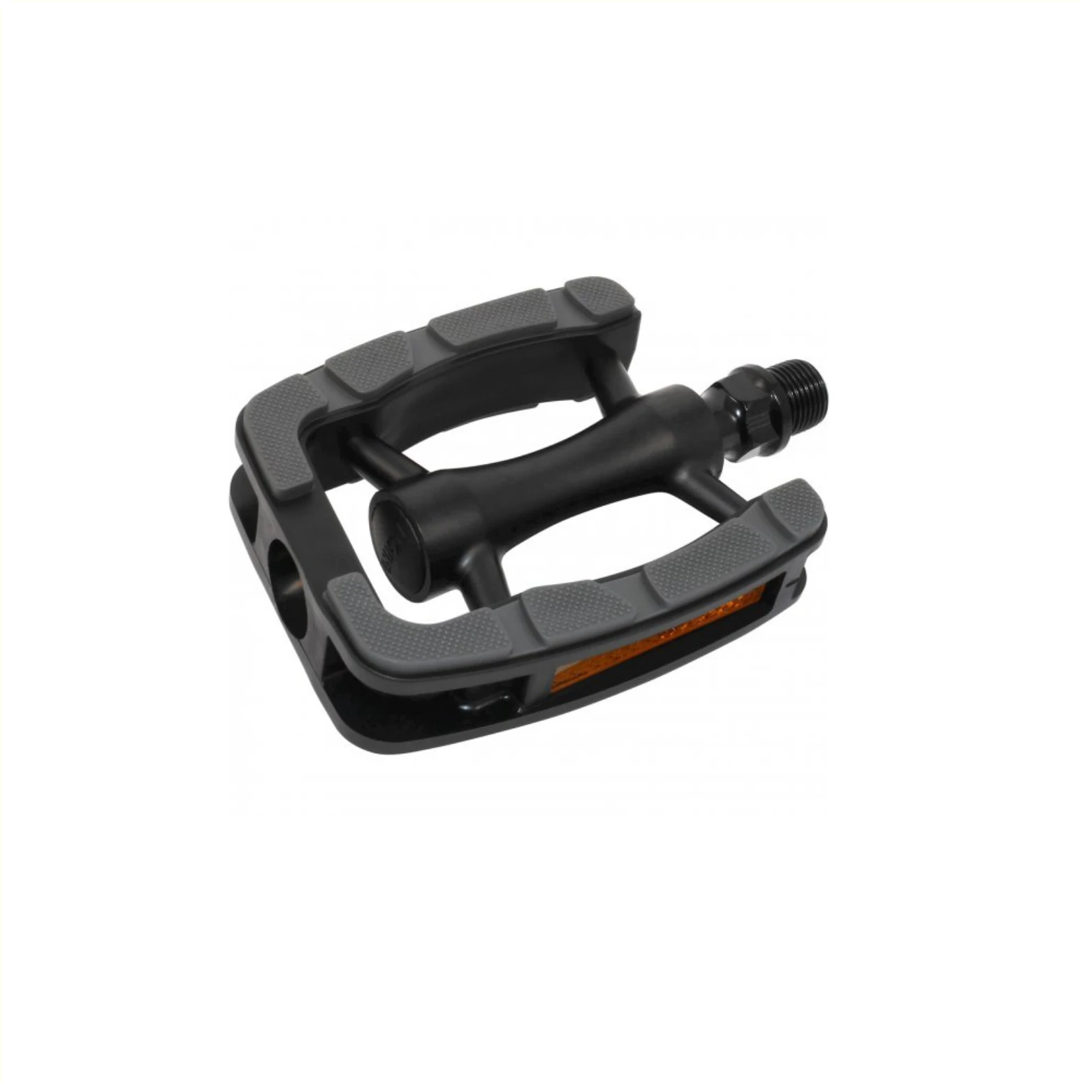 Union pedaal Sp-823, Aluminium non slip. Kleur: zwart/grijs, 9/16" met EDB as (werkplaatsverpakking) - AE-trading