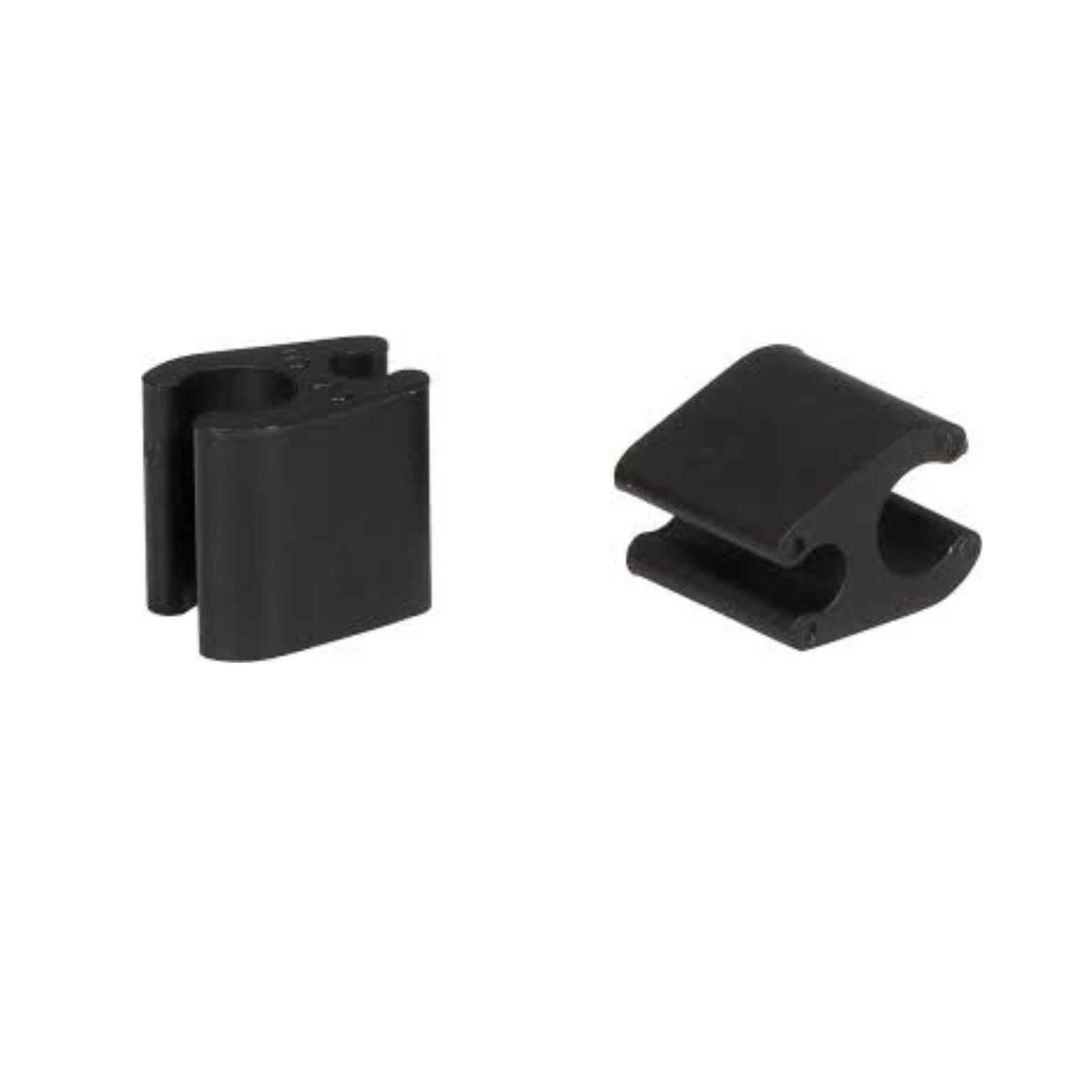 Elvedes duo kabelclips 4.1mm/4.1mm, plastic 50 stuks in pot - AE-trading