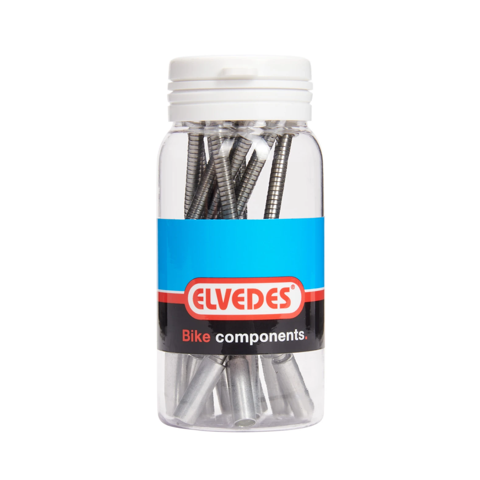 Elvedes v-brake bocht flex, RVS 10 stuks in pot - AE-trading