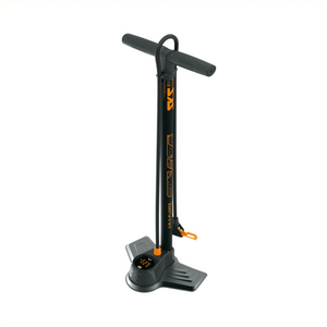 SKS Air-X-plorer Digi 10.0 pomp. Hogedruk pomp met digitale manometer. geschikt voor alle ventielen. max 10 bar/144 PSI. stalen pompbuis en voet - AE-trading