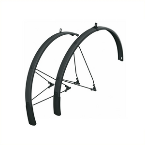 SKS bleumels style 46mm spatbord set, zwart - AE-trading