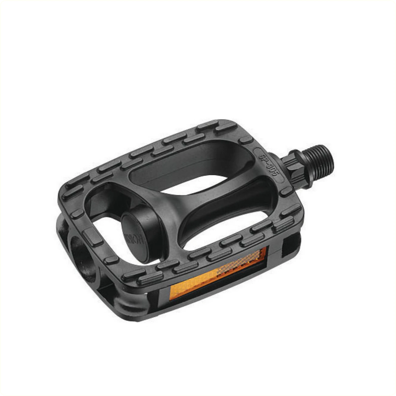 Union pedalen SP-305. 9/16" Kunststof, zwart (hangverpakking) - AE-trading