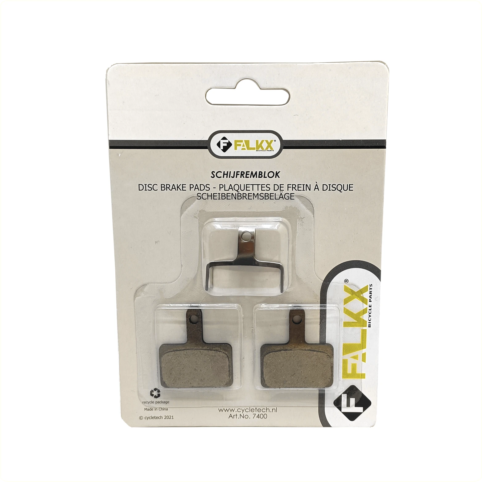 FALKX Schijfrem blok voor Shimano o.a BR-M515/M415/M475/M485/M495/M525. - AE-trading