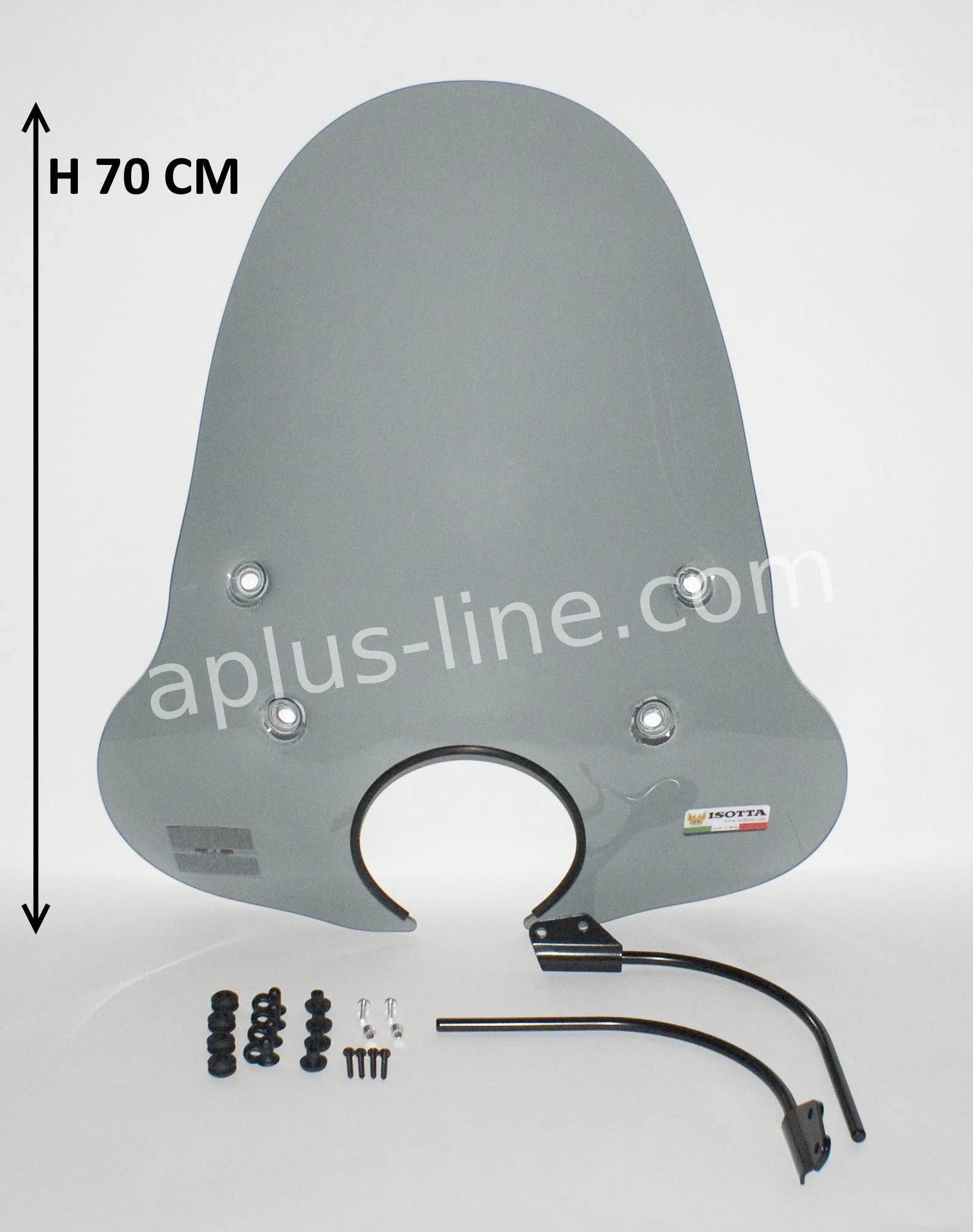 Windscherm Isotta Grande Retro Smoke - AE-trading