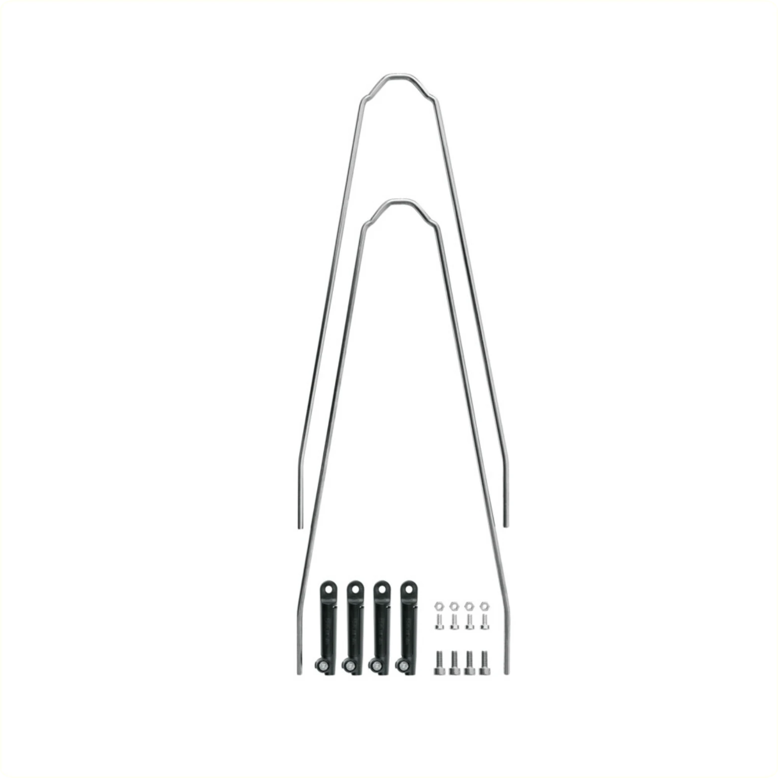 SKS spatbordstangen VELO 42 Urban + VELO 47 trekking standaard, zilver - AE-trading