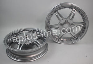 Velgen Set Aplus (Voor + Achter) Passend Op Vespa Primavera/Sprint Silver Edition Sport - AE-trading