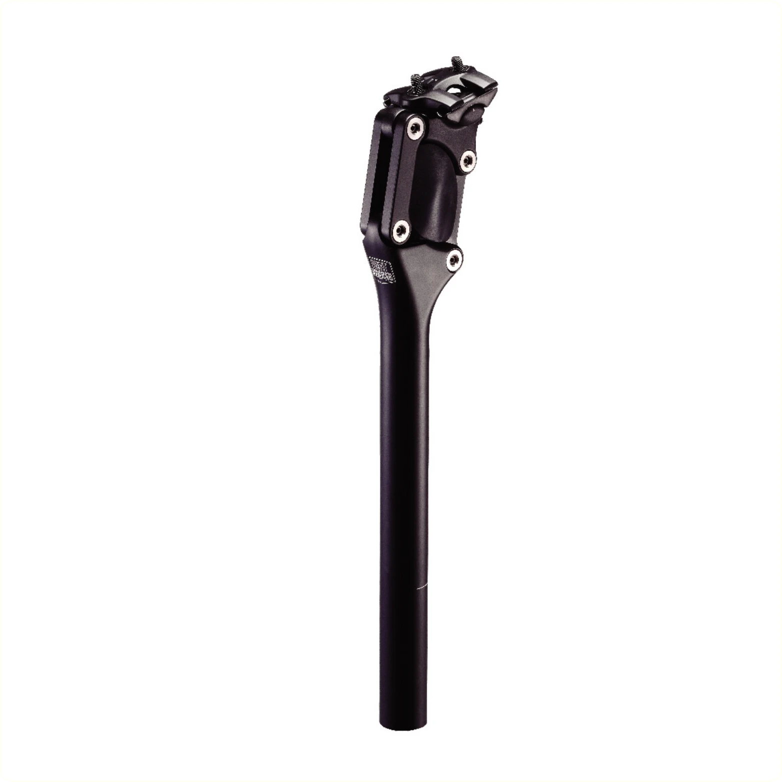 Post Moderne PM-705N2 parallelogram verende zadelpen , 2 bouts bevestiging. lengte 350/ Diameter 27.2 zwart - AE-trading