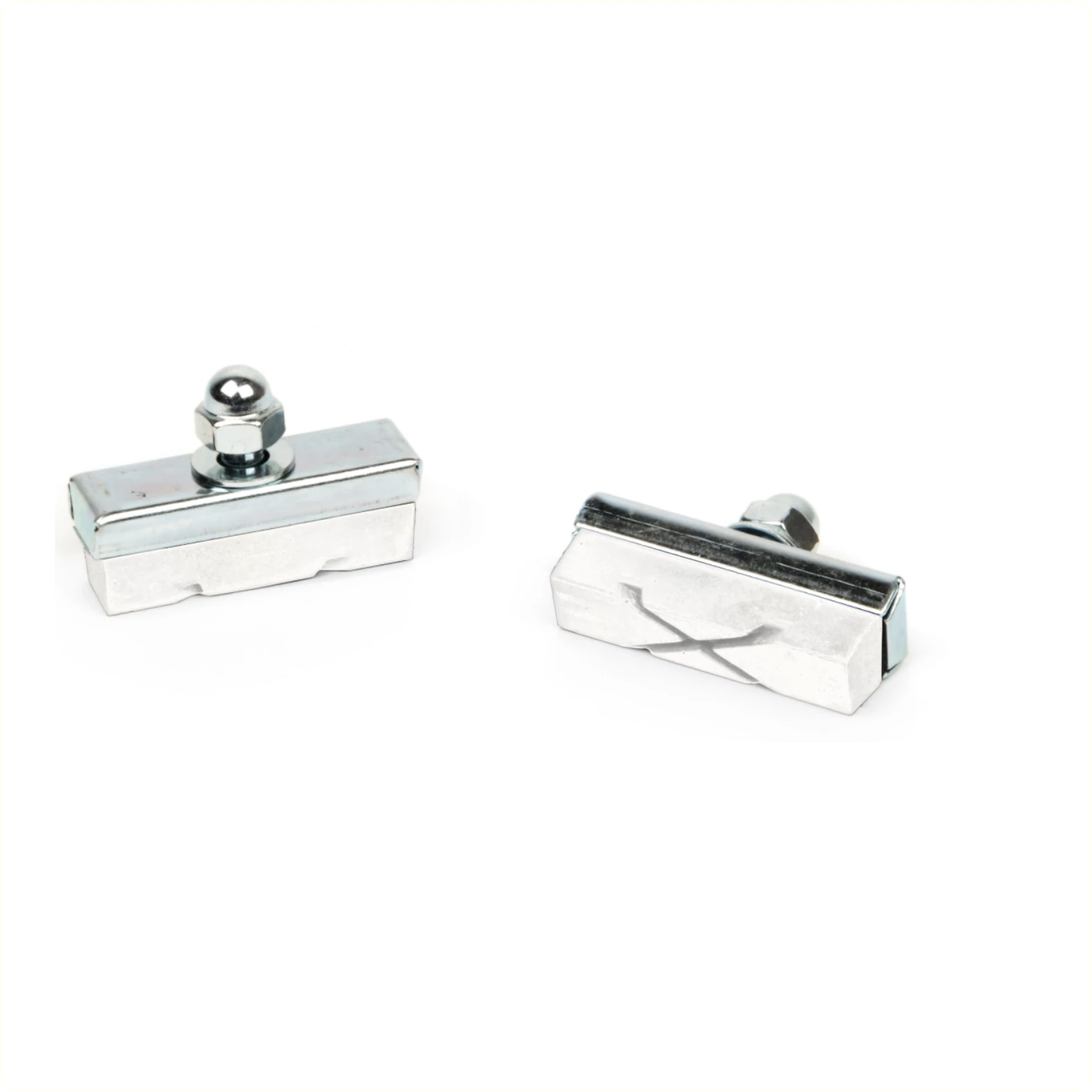 Elvedes 1 paar caliper velgremblokjes X-groove Design White Compound (hangverpakking) - AE-trading