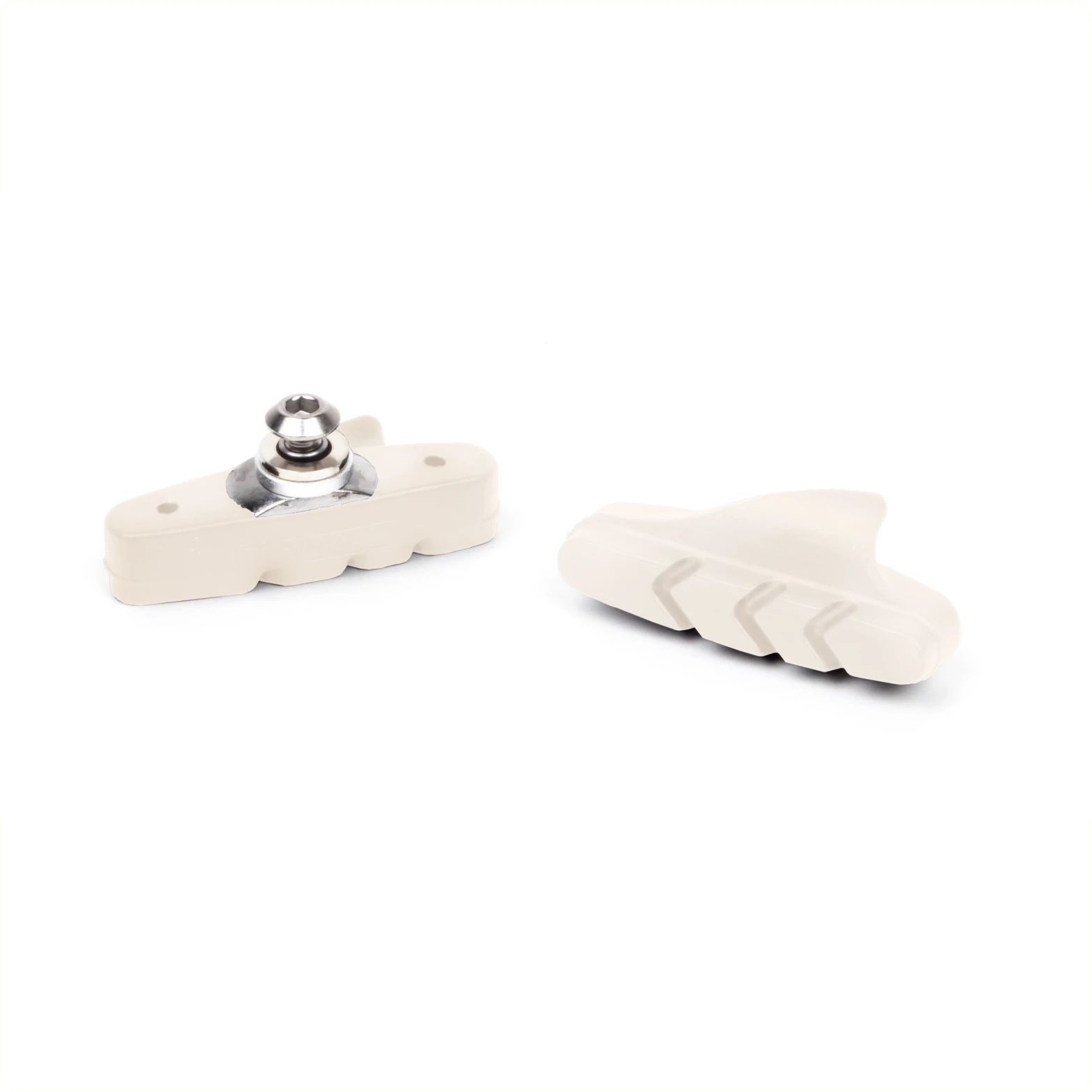 Elvedes 1 paar race velgremblokjes Universeel White Compound (hangverpakking) - AE-trading