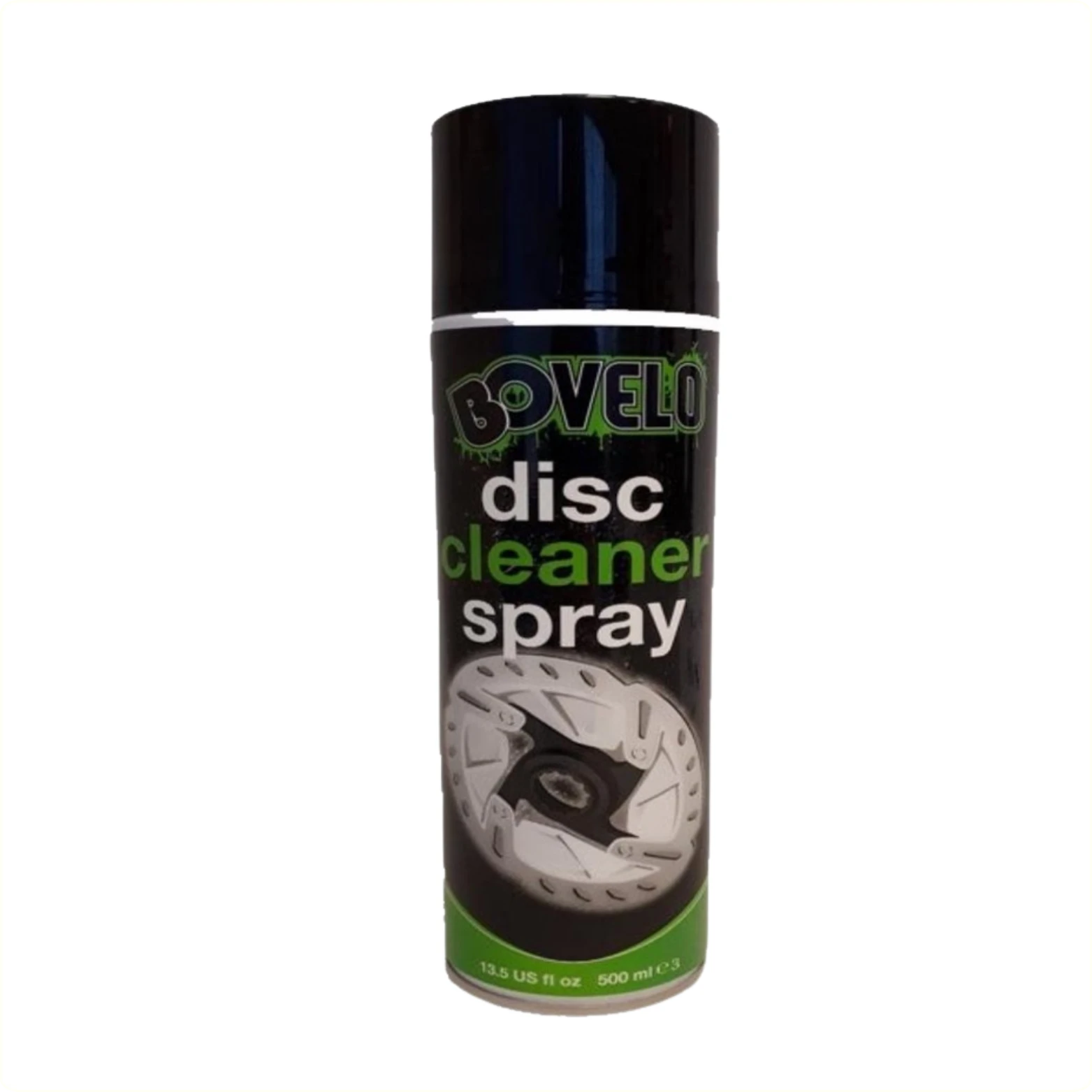 BoVelo Disc Cleaner Spray 500ml, reinigingsmiddel voor rem componenten. Geschikt voor het schoonmaken / ontvetten van remmen en remschijven - AE-trading