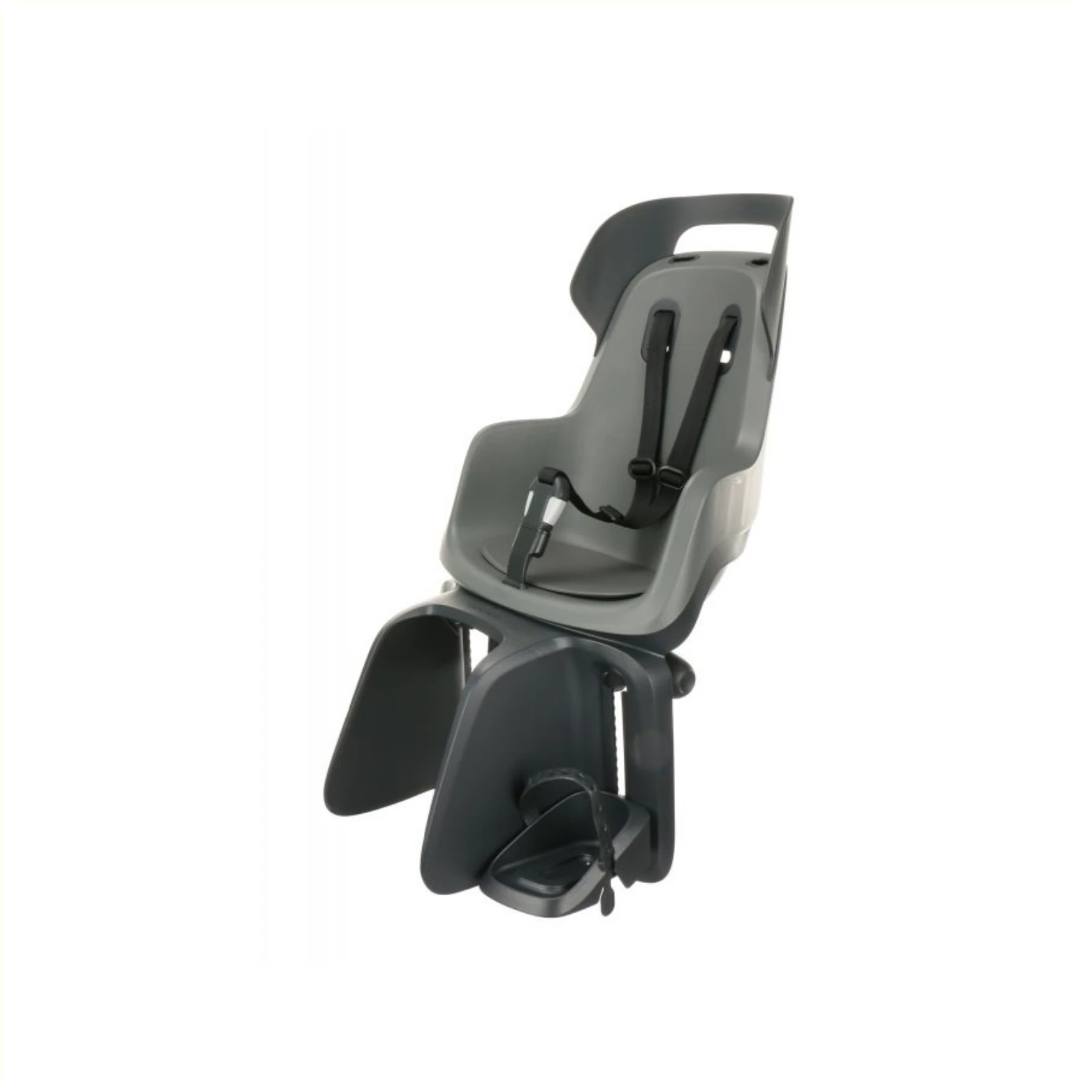 Bobike GO RS achterzitje met slaapstand. kleur: Macaron grey. drager montage - AE-trading