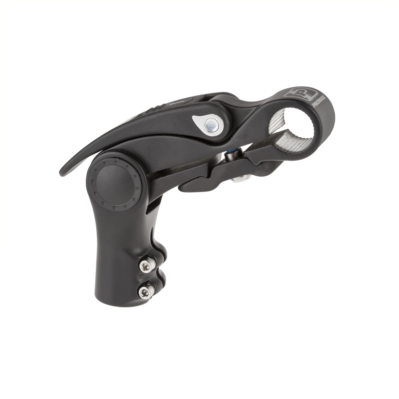 Promax A-head stuurpen 1 1/8 , verstelbaar. Stuurdiameter 25.4mm, 10-90 graden verstelbaar . Lengte 110mm(hangverpakking) - AE-trading