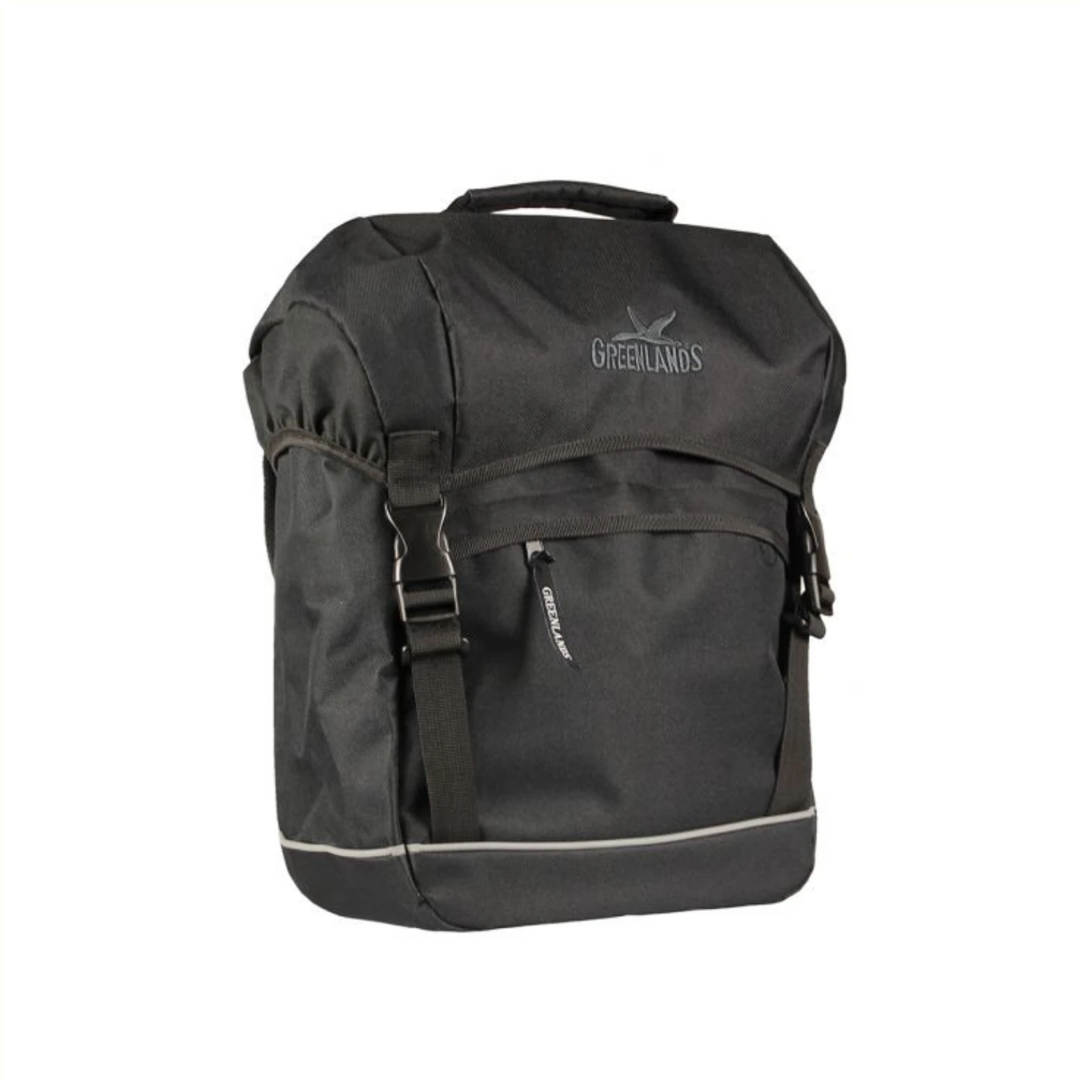 Greenlands Tas, Travel bag single, 30x37x17 cm 20L. small. Passend op de meest gangbare bagagedragers, zwart - AE-trading