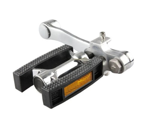 Mirage crankverkorter aluminium T6, inclusief RVS bouten, zilver (hangverpakking) - AE-trading