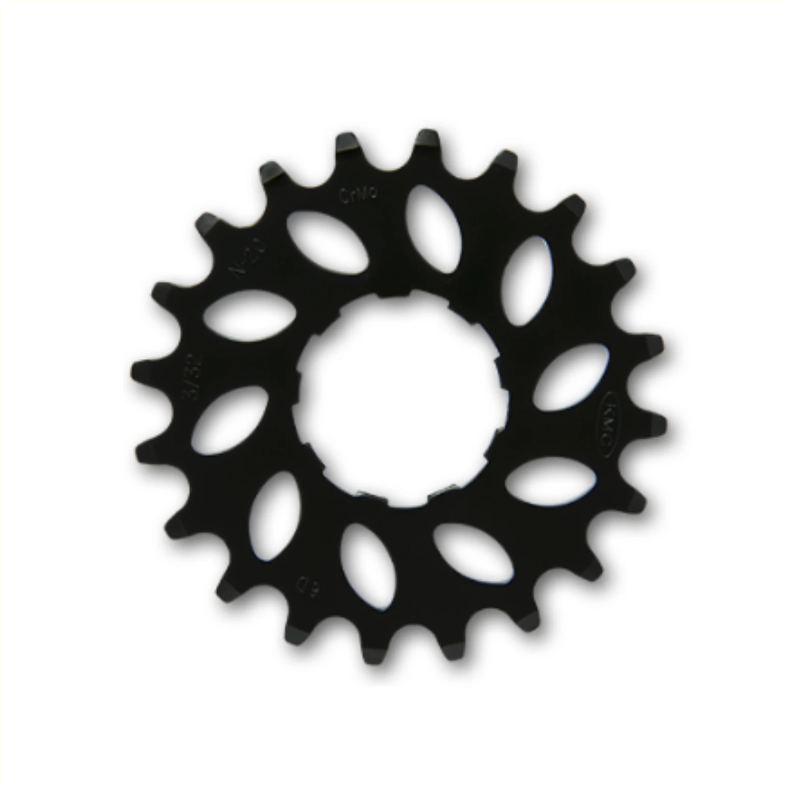 KMC tandwiel R Enviolo narrow 20T achtertandwiel. Chromoly Black 1/2x3/32. voor Enviolo versnellingsnaven - AE-trading