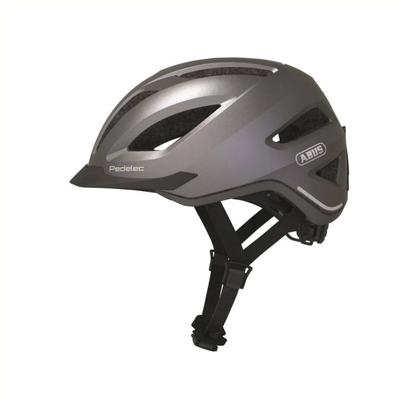 Abus helm Pedelec 1.2 M (52-57), NTA 8776 goedgekeurd voor snorscooter en speed pedelecs. Sparkling Titan - AE-trading