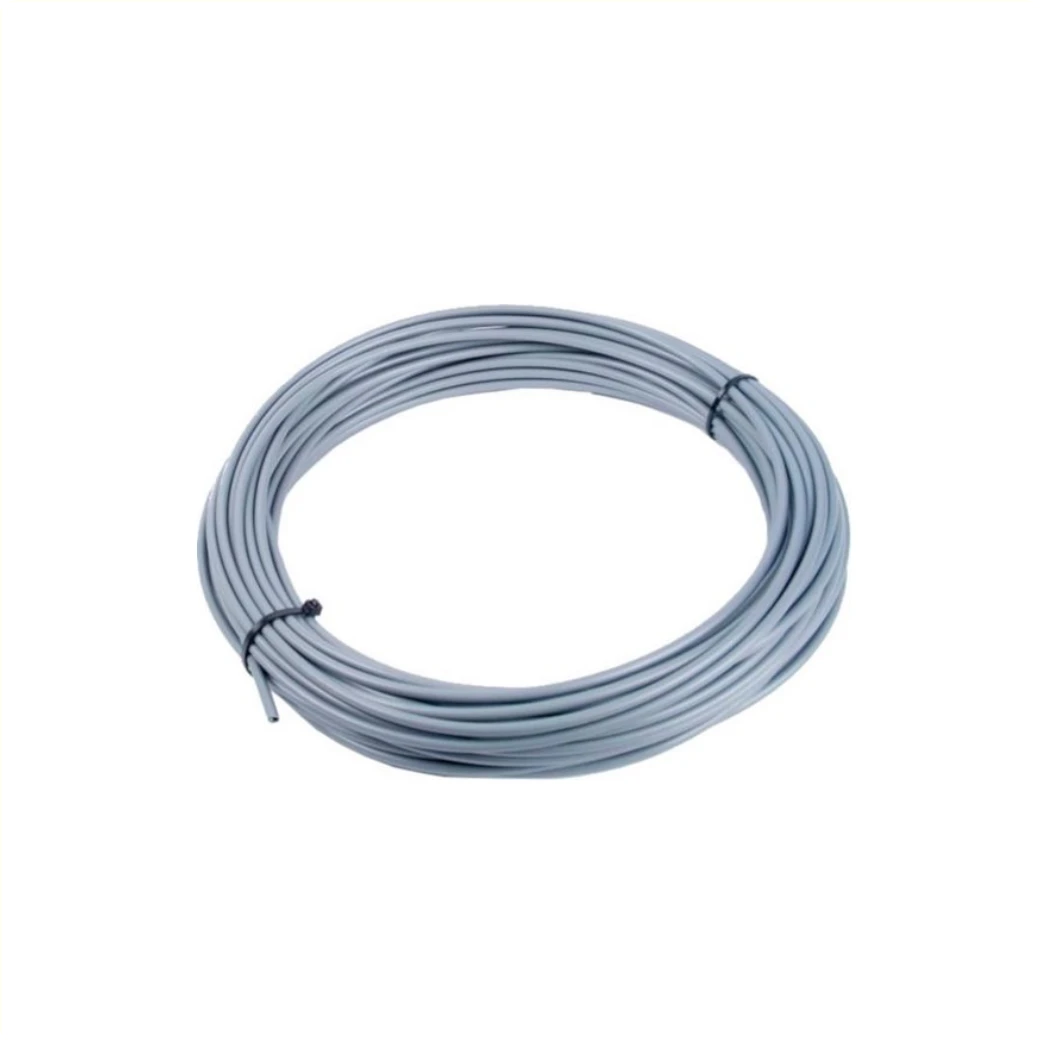 FALKX Buitenkabel Versnelling 5mm, zilver, met binnenvoering. 50M op rol - AE-trading