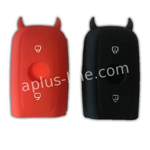 Rubbersleutelhoes Aplus Geschikt Voor Sleutels Van N/M/U Series (Set Rood+Zwart) - AE-trading