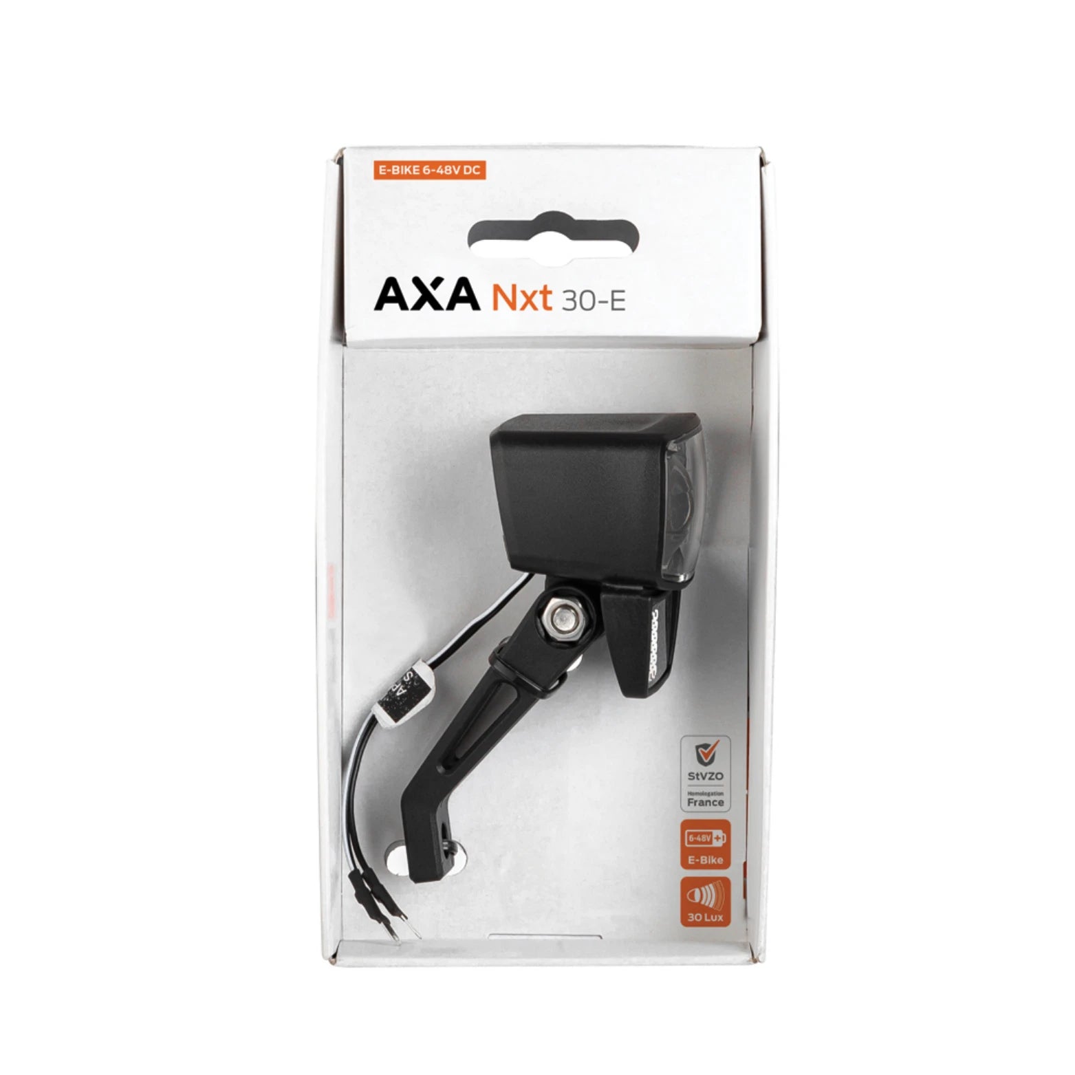 Axa NXT 80 E-bike koplamp, 80lux, 6-12V E-Bike StVZO gekeurd (hangverpakking) - AE-trading