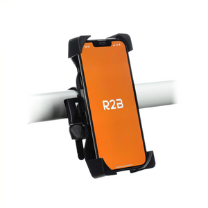 R2B Telefoonhouder Gouda zwart, passend voor alle telefoons van 4 t/m 7,5 inch (hangverpakking) - AE-trading