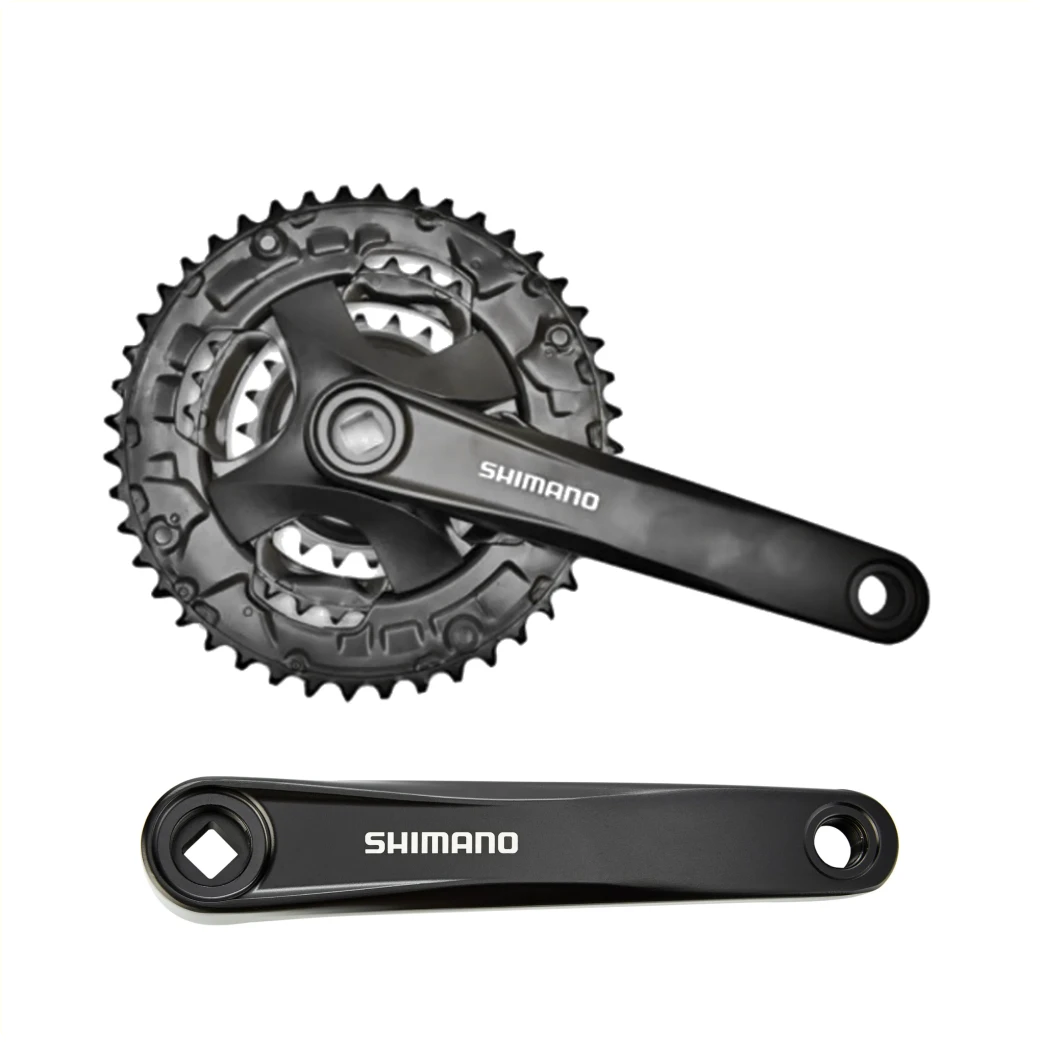 Shimano crankstel FC-MT101,9-speed, 44/32/22T, cranklengte 170mm. Kettingscherm compatibel (werkplaatsverpakking) -6mm - AE-trading