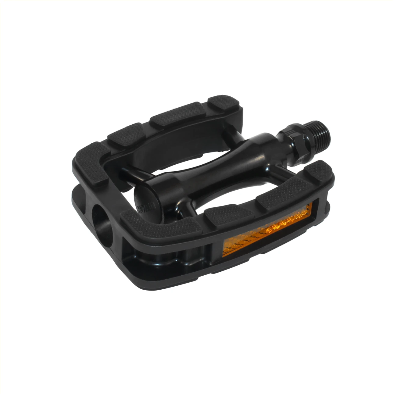 Union pedaal Sp-823, Aluminium non slip. Kleur: zwart/zwart, 9/16" met EDB as (werkplaatsverpakking) - AE-trading