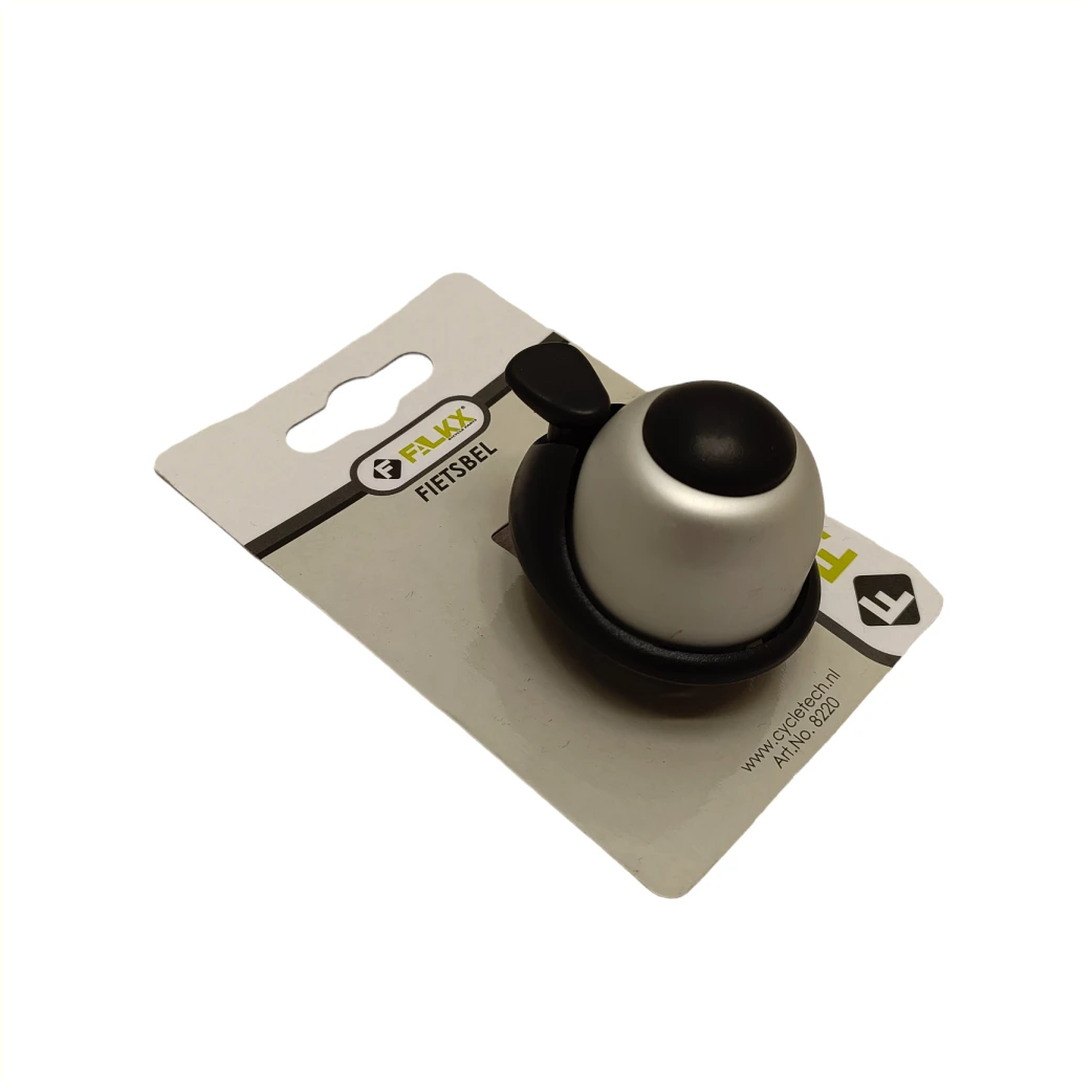 FALKX Metro bel aluminium 36mm. zilver (hangverpakking) - AE-trading